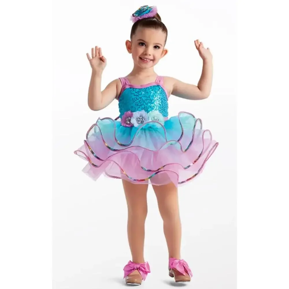 Pre-Owned Dance Dance Costume Weissman 15678 XS Child Tutu Ballet Tap Se